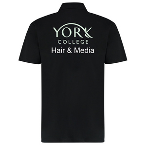 YC Black Hair & Media Polo
