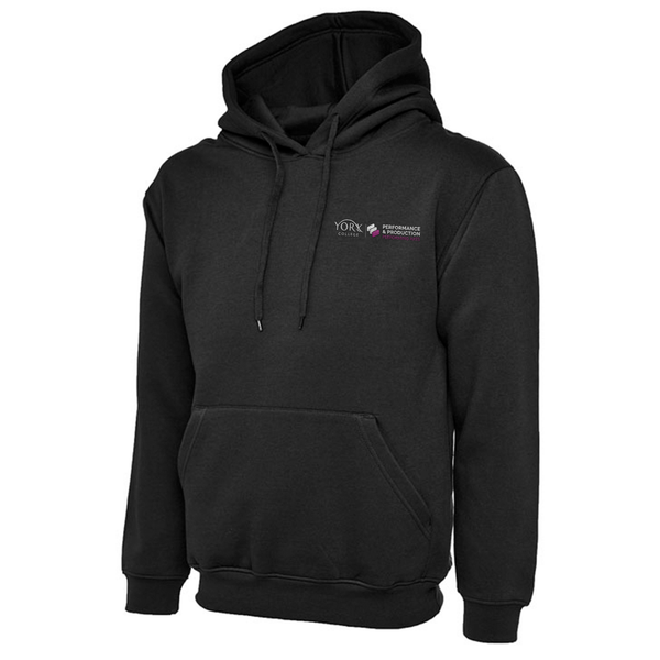York top college hoodie