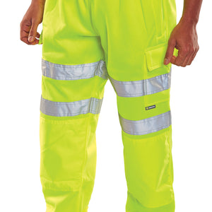 Hi Vis Fleece Jogging Bottoms