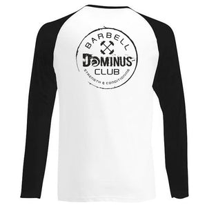 Dominus Barbell Baseball Long Sleeve T-Shirt
