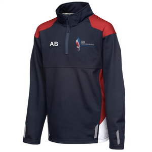 GB Deaf Swimming - 1/4 Zip Top