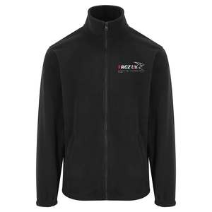 RCZ UK Fleece Jacket with Logo Left Breast and Back