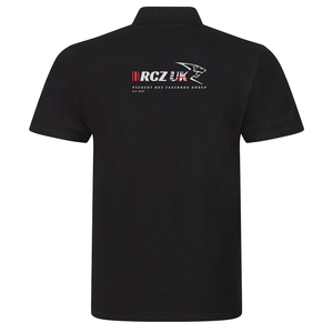 RCZ UK Polo with Logo Left Breast and Back