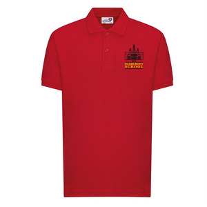 Scarcroft School Polo Red