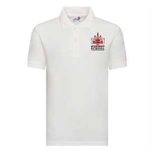 Scarcroft School Polo White