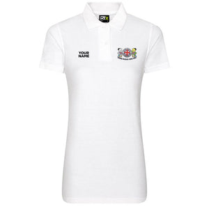 UK Budgerigar Club Ladies' Polo (with Logo & Personalised Name)
