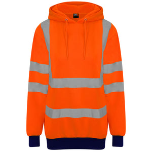 Hi-Vis Orange Hoodie