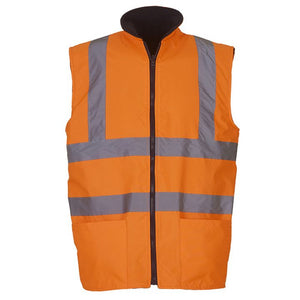 Hi-Vis Reversible Gilet Bodwarmer