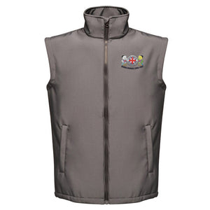 UK Budgerigar Club Softshell Bodywarmer (with Logo & Personalised Name)
