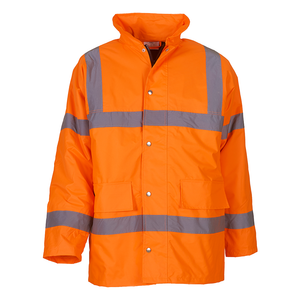 Hi-Vis Orange Traffic Jacket