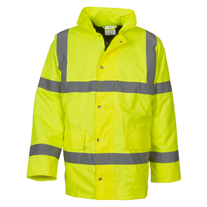 Hi-Vis Yellow Traffic Jacket