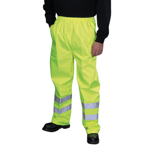 Hi-Vis Yellow Waterproof Trousers