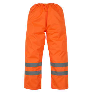Hi-Vis Orange Waterproof Trousers