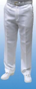Plain White Mens Trouser